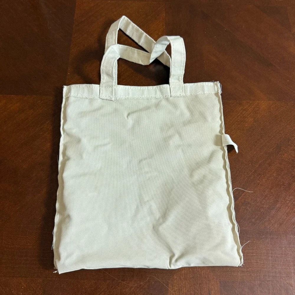Vintage 1980s Dr. Seuss canvas Tote Bag ‎ I Like to Read Cat in the Hat Taiwan